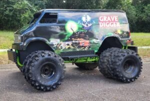 Carter Brothers Mini Monster Grave Digger Go-Kart