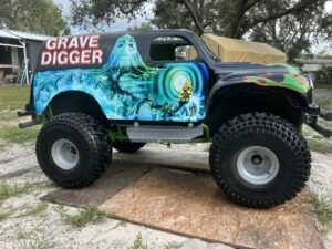 Mini Monster Grave Digger Go-Kart